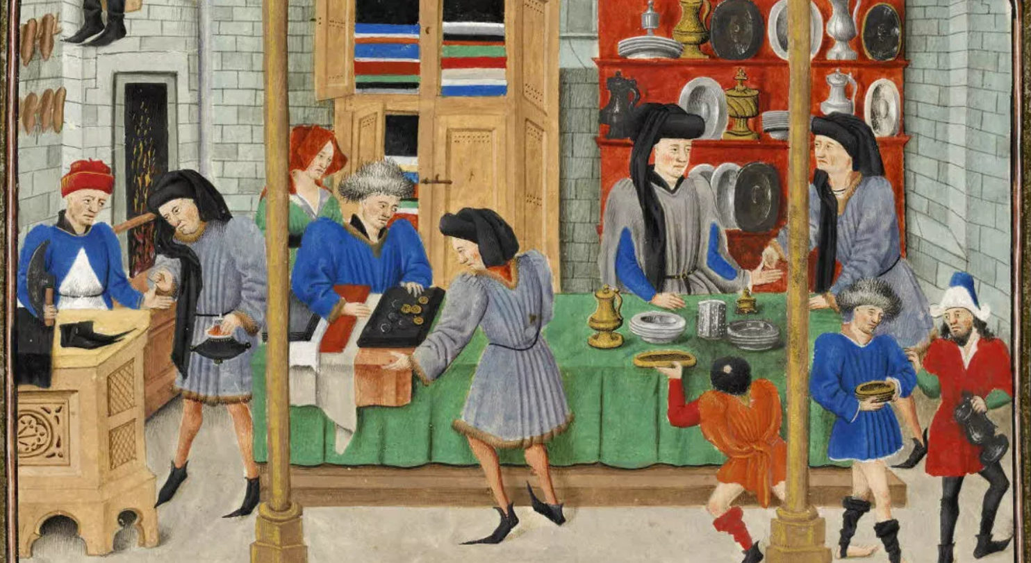 15 Век средневековье ярмарка